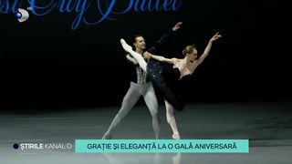 VIDEO Grație și eleganță la o gală aniversară! Copiii unei școli de balet au experimentat emoțiile unui spectacol pentru prima dată