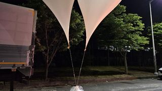 Gunoaie pe străzile din Coreea de Sud