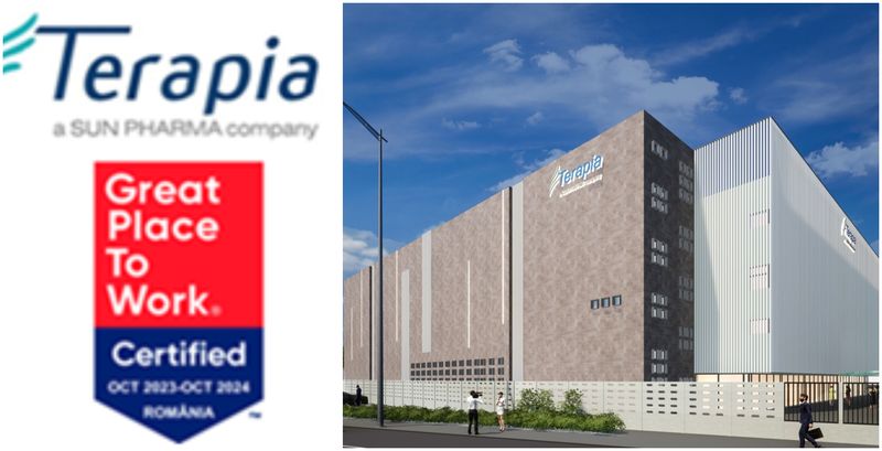 Terapia - o companie SUN PHARMA, este cel mai mare producător de medicamente din România