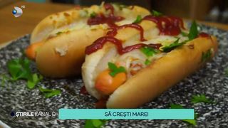 VIDEO Rubrica &bdquo;Să crești mare!&rdquo;, cu Alina Laufer. Cum să facem un hotdog reinterpretat?