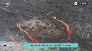 VIDEO Un vulcan a erupt &icirc;n Islanda! Este pentru a cincea oară &icirc;n ultimele șase luni c&acirc;nd se &icirc;nt&acirc;mplă acest lucru