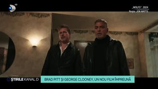 VIDEO Brad Pitt și George Clooney, un nou film împreună! Cei doi nu au mai jucat împreună de 16 ani