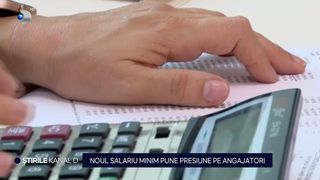 VIDEO Noua creștere a salariului minim brut pune presiune pe angajatori! Ce spun antreprenorii?