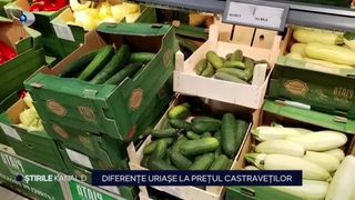 VIDEO &Icirc;n timp ce fermierii dau castraveții cu maxim un leu, &icirc;n magazine și piețe sunt v&acirc;nduți chiar și cu prețuri de 10 ori mai mari