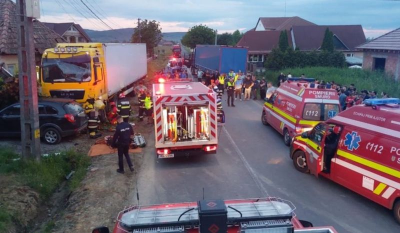 accident mures, persoane ranite, accident rutier, SMURD