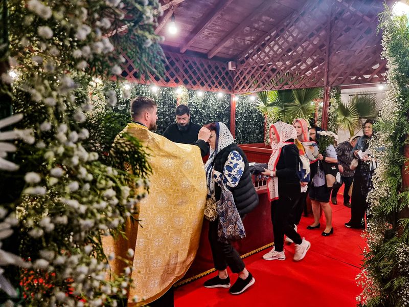 Brâul Maicii Domnului, adus în Capitală. Eveniment religios important pentru credincioși