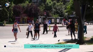 VIDEO Când v-ați simțit ultima dată copii? Iată ce au răspuns românii la această întrebare!