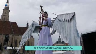 VIDEO Zile de poveste la Cluj-Napoca! Personajele din basm prezente în acest oraș au bucurat sute de mii de oameni