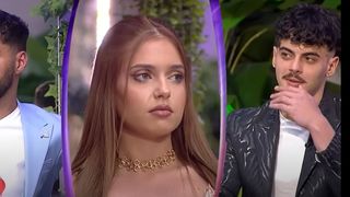  Cosmin, cu zâmbetul până la urechi când Andreea Mantea a vorbit despre revenirea Patriciei în „Casa iubirii”