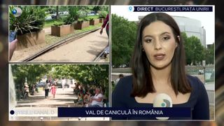 VIDEO Val de caniculă în România! În București, de la căldură, șinele de tramvai s-au curbat