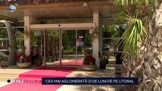 VIDEO Cea mai aglomerată zi de luni de pe litoral! Gradul de ocupare din hoteluri i-a surprins pe angajați