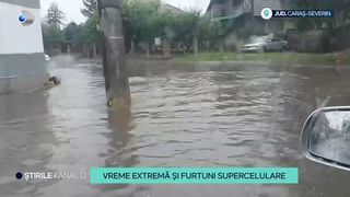 VIDEO Vreme extremă și furtuni supercelulare! Județele din România afectate