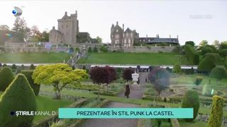 VIDEO Defilare ca în basme! O casă de modă celebră și-a organizat evenimentul de prezentare într-un castel din Scoția