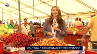 VIDEO Controale suplimentare pentru pesticide, &icirc;n piața Obor. "Cu siguranță putem fi păcăliți". Autoritatea fitosanitară a prelevat sute de probe