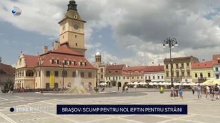 VIDEO Brașov, scump pentru noi, ieftin pentru străini.  Ce prețuri sunt la cazări?