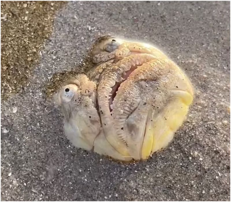 Ce este monstrul apărut pe o plajă din Singapore. Turiștii au luat-o la fugă îngroziți