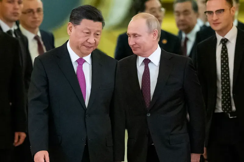 Vladimir Putin, vizită în China luna trecută