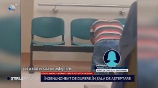 VIDEO Îngenuncheat de durere, în sala de așteptare! Bărbat prăbușit la  Spitalul Județean de Urgență din Satu Mare