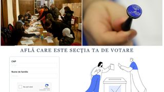Cum afli online secția la care trebuie să votezi la alegerile din 9 iunie 2024?