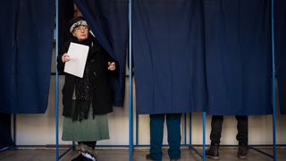 sectie de votare alegeri romania 2024