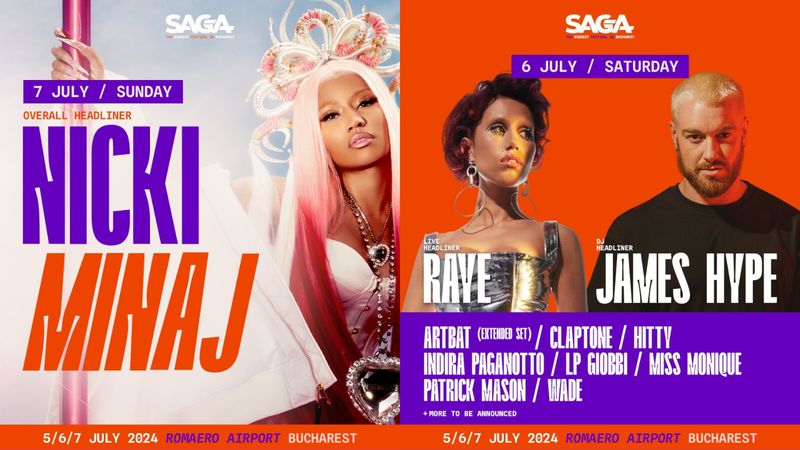 saga 2024, artisti saga 2024, pret bilete saga 2024 