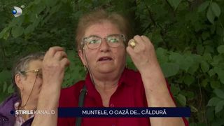 VIDEO Muntele, o oază de...căldură. Temperaturile răcoroase din regiunea montană au devenit o amintire