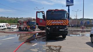  Explozie puternică la un magazin de bricolaj din Botoșani. 