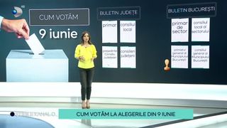 VIDEO Cum votăm la alegerile din 9 iunie. Ce trebuie să știe toți rom&acirc;nii