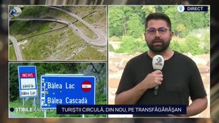 VIDEO Turiștii circulă din nou pe Transfăgărășan. Programul de circulație