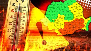 VIDEO Cod portocaliu de caniculă în 12 județe și București, timp de trei zile. Unde lovesc vijeliile