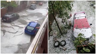 VIDEO Furtuna a făcut ravagii &icirc;n Capitală și &icirc;n Ilfov. Pompierii ISUBIF intervin &icirc;n mai multe zone