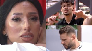 VIDEO Alexandra a izbucnit în lacrimi, în camera roșie! Un scandal monstru s-a iscat în ”Casa iubirii”, după întâlnirea celor doi foști iubiți: „M-am săturat de el!”