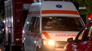 ambulanta, barbat mort, sectie vot, alegeri 2024 