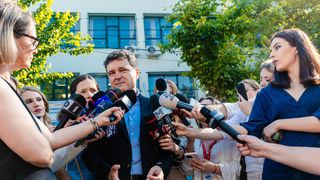 Nicusor Dan, declaratii in ziua alegerilor din 9 iunie 2024