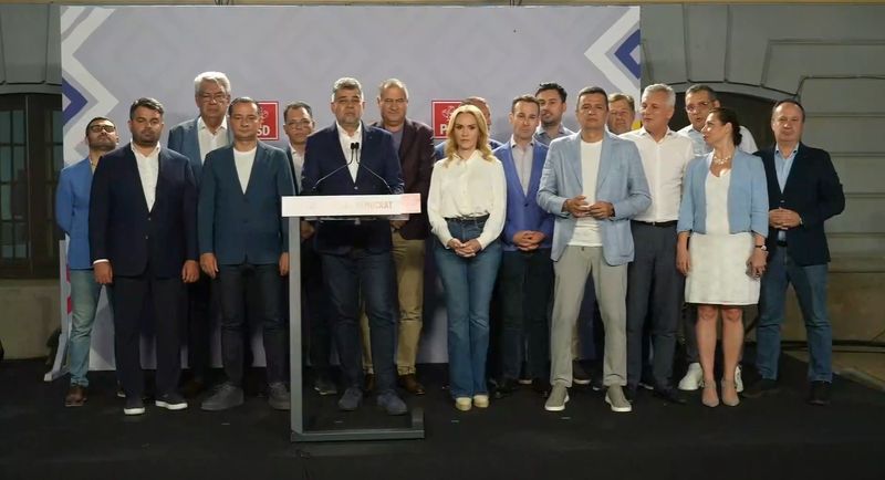 Marcel Ciolacu, primele declarații de la sediul partidului social-democrat