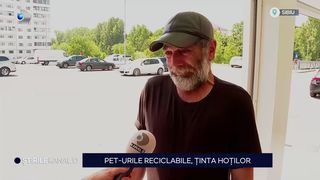 Acest om din Sibiu trăiește din colectarea sticlelor