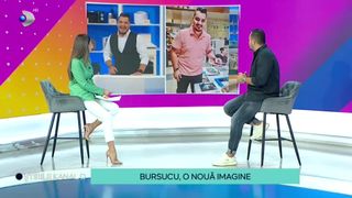 VIDEO Bursucu, o nouă imagine. Prezentatorul a vorbit despre cea mai recentă vacanță a sa și despre procesul de slăbire