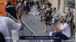 VIDEO Numărarea voturilor s-a lăsat cu scandal în Sectoarele 1 și 2