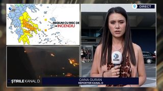 VIDEO 42 de grade în Grecia, alertă de incendii! În ce zone există cel mai mare risc?