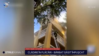 incendiu, miami, barbat impuscat 