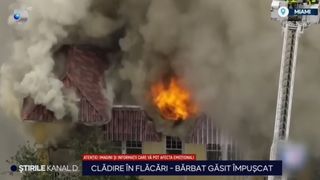 VIDEO Scene halucinante în Miami! Bărbat găsit împușcat într-o clădire în flăcări 