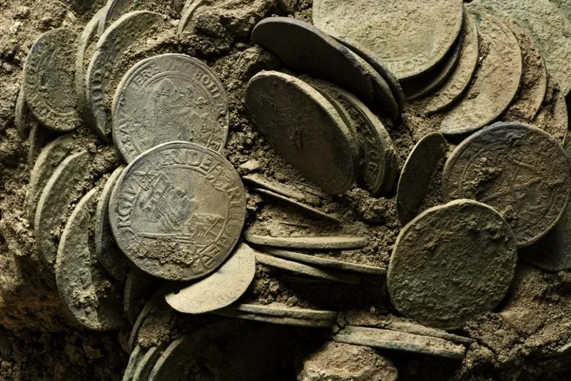 Comoara îngropată în timpul "Războiului 30 de ani", 