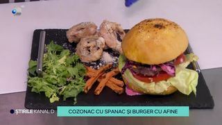 VIDEO Cozonac cu spanac și burger cu afine. Elevii de la un liceu din Iași au făcut aceste preparate inedite