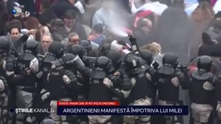 VIDEO Argentinienii protestează împotriva lui Milei! Măsurile care i-au scos în stradă