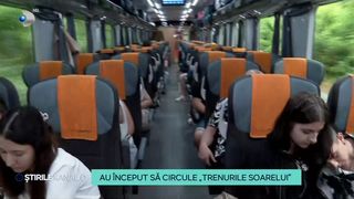 VIDEO &bdquo;Trenurile Soarelui&rdquo; au plecat spre mare! Vor fi legături directe &icirc;ntre litoral și restul țării