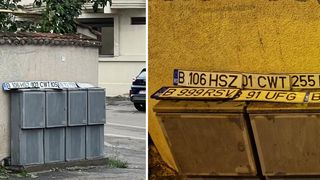 Mașini rămase fără plăcuțele de &icirc;nmatriculare după vijelia de ieri. Ce trebuie să facă șoferii care le-au pierdut