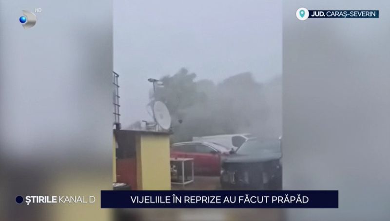 vijelii, grindina, ploi torentiale 