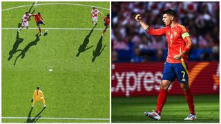 Alvaro Moreta, vârful de atac al Spaniei, face istorie la EURO 2024. A intrat în top 3 golgeteri all-time!