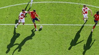 Alvaro Moreta, v&acirc;rful de atac al Spaniei, face istorie la EURO 2024