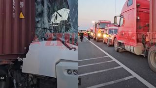 Accident cumplit &icirc;n Constanța, &icirc;ntre un TIR și un autocar cu 57 ucraineni, dintre care 42 de copii! A fost activat Planul Roșu de Intervenție